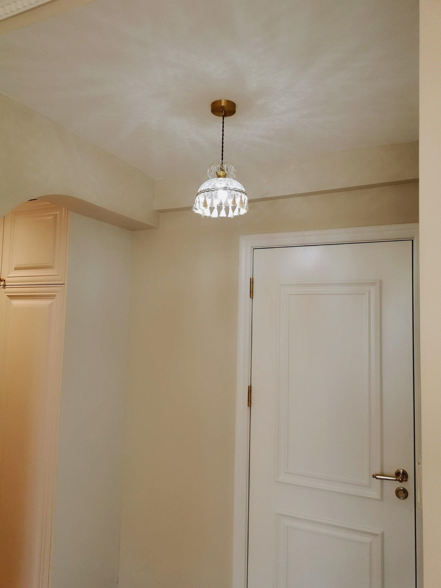 Bowl Tassel Pendant Light M387