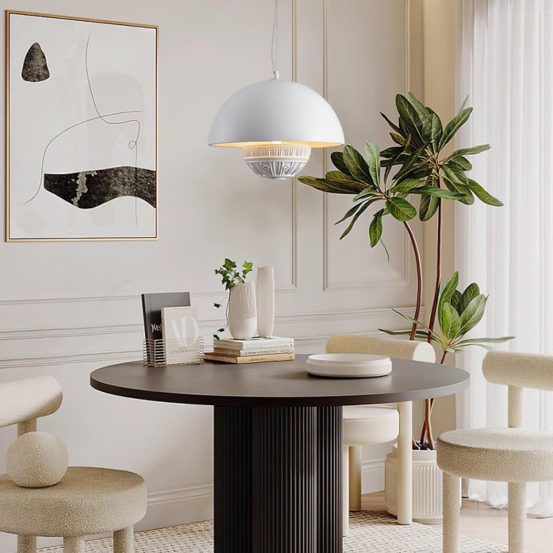 Semi Circular Metal Pendant Lamp M245