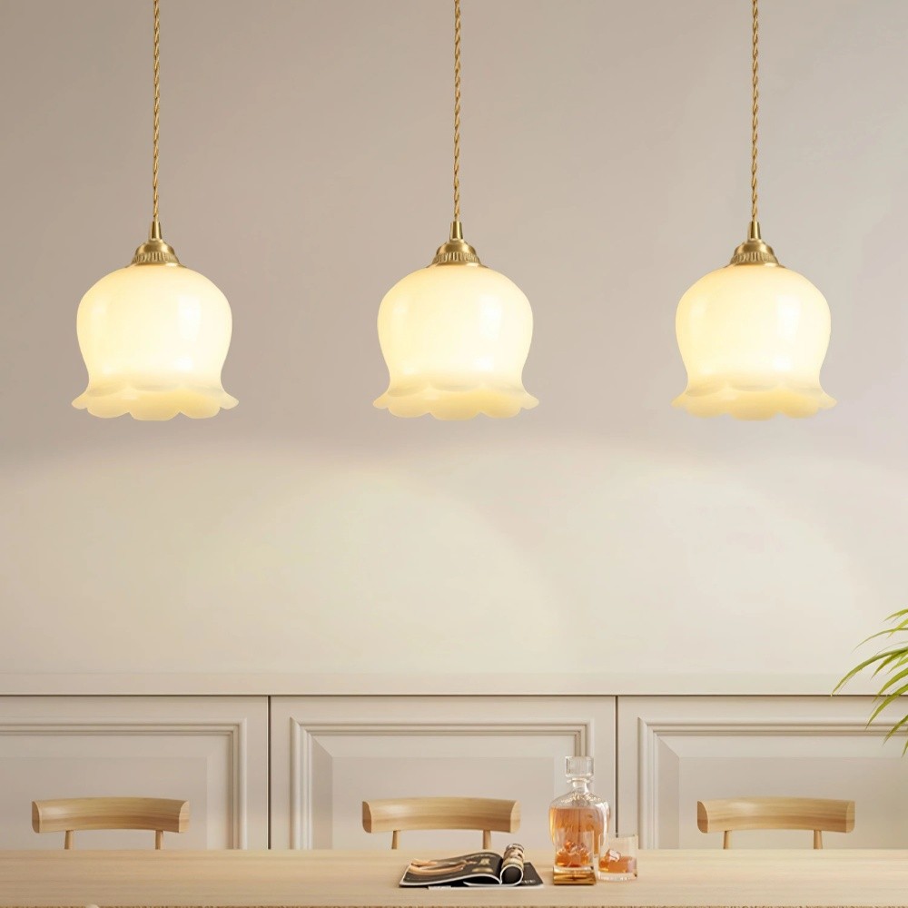 Vintage Valley Flower Pendant Light S163