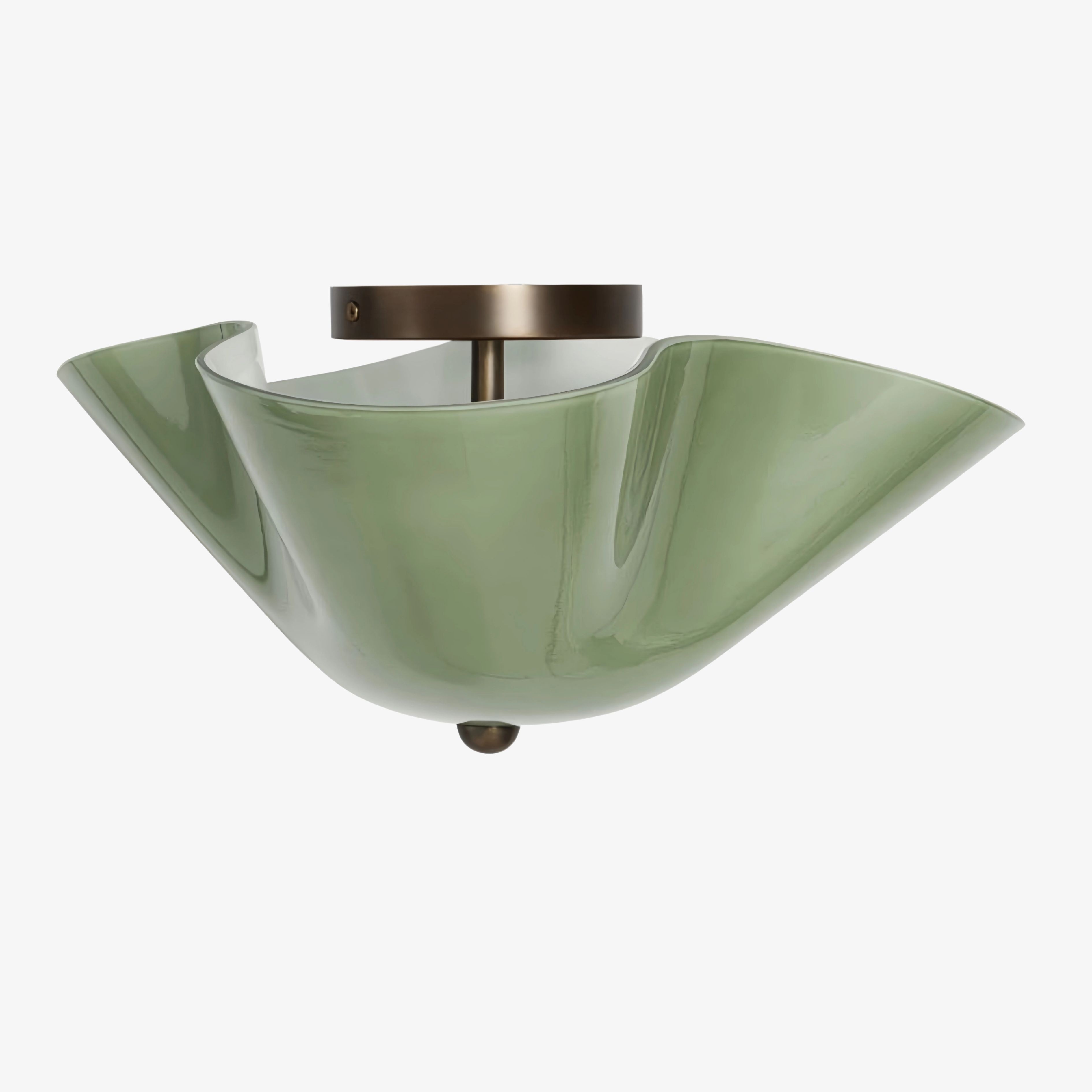 Bellina Modern Glass Flush Mount - Accent Light for Living Spaces T283