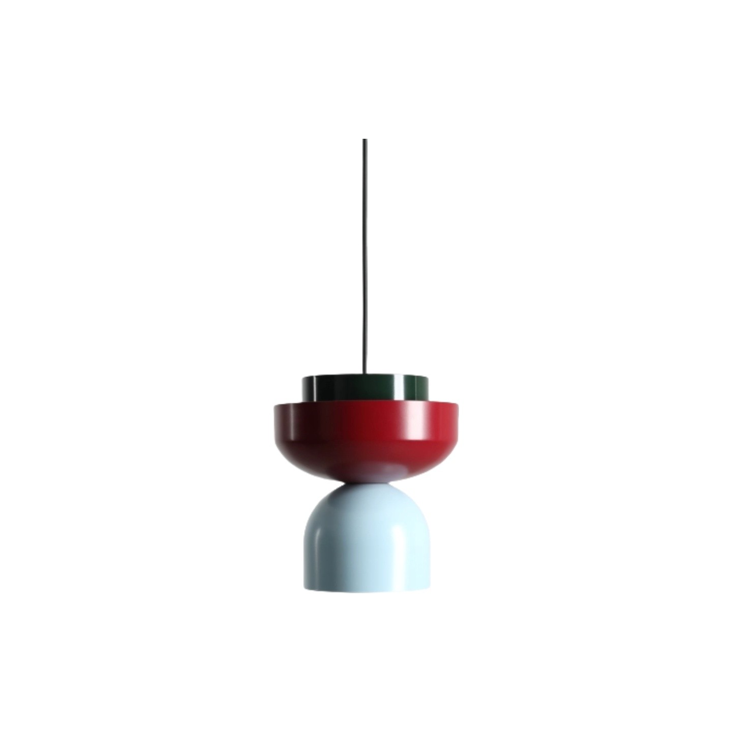 Contemporary Dual‑Shade Pendant Light for Dining or Kitchen S230