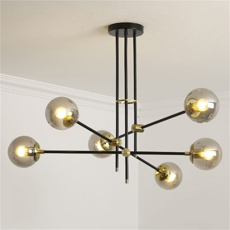 Geometric Magic Bean Chandelier
