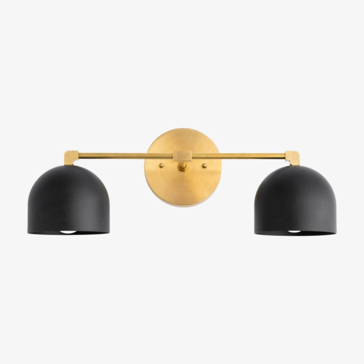 Metio Dome Mid-Century Deep Ball Vanity Lamp - Brass Wall Sconce T412