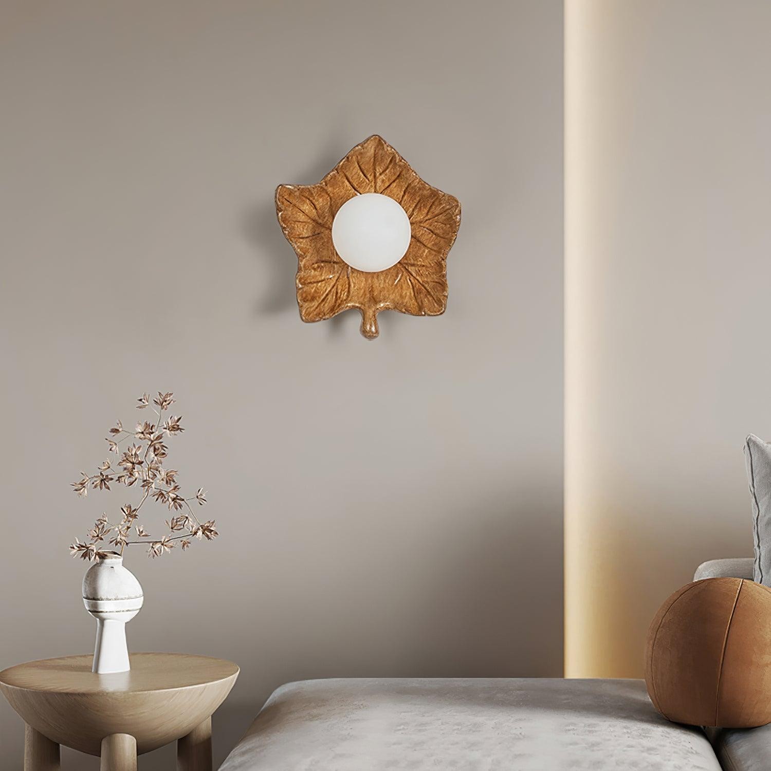 Maple Leaf Wall Light M262