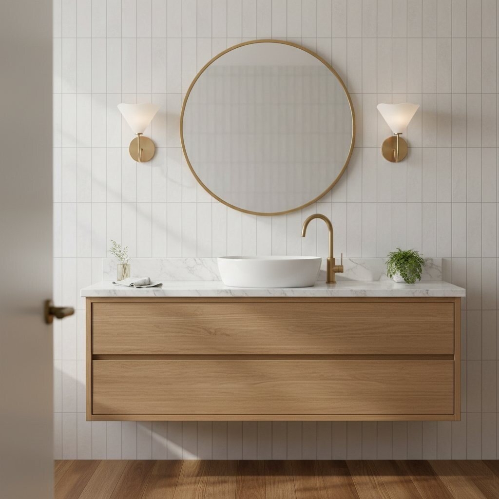 Kysara Brass Wall Lamp - Sculptural Curves Design for Bedrooms T661