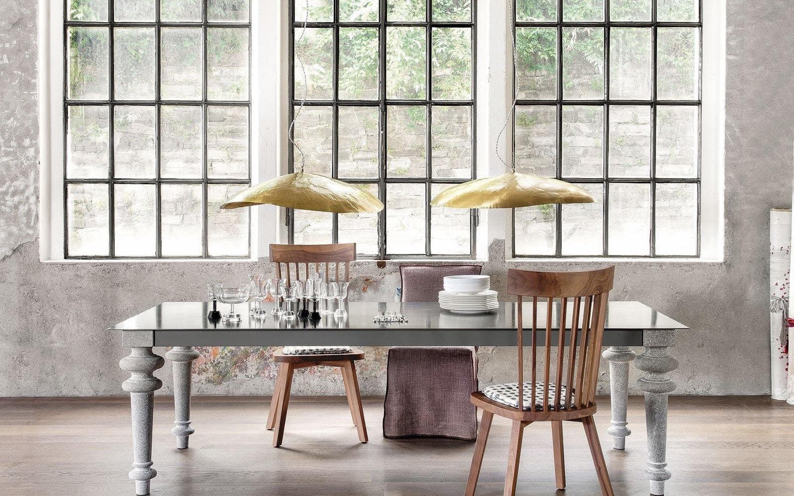 Hammered Brass Suspension Light T114
