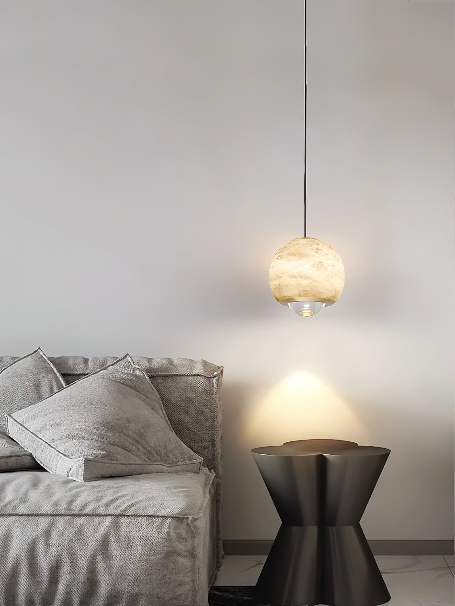 Ferox Alabaster Pendant Light T1646