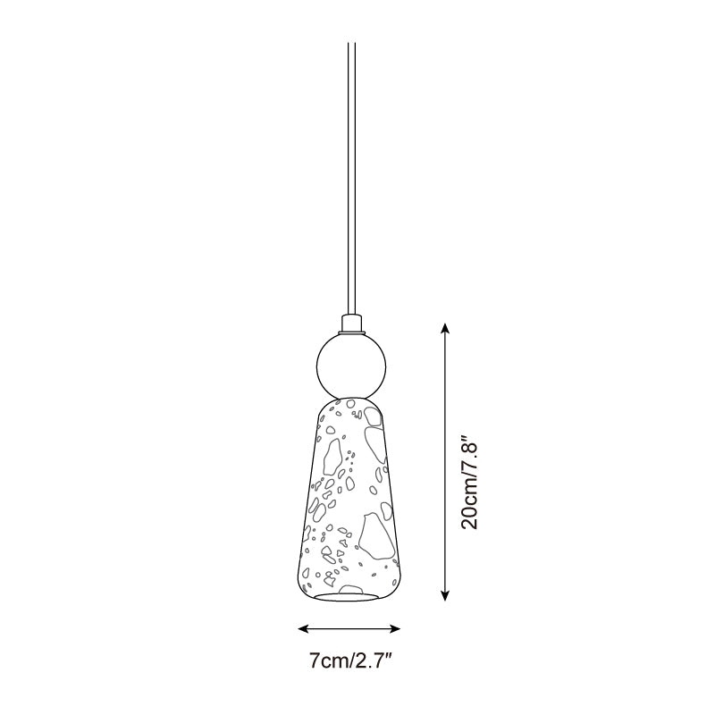 Cemento Pendant Lamp T1425