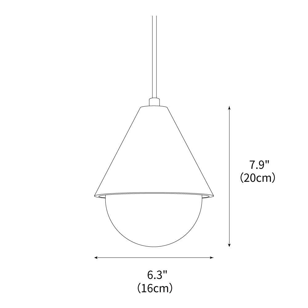 Travertine Pendant Light T2115