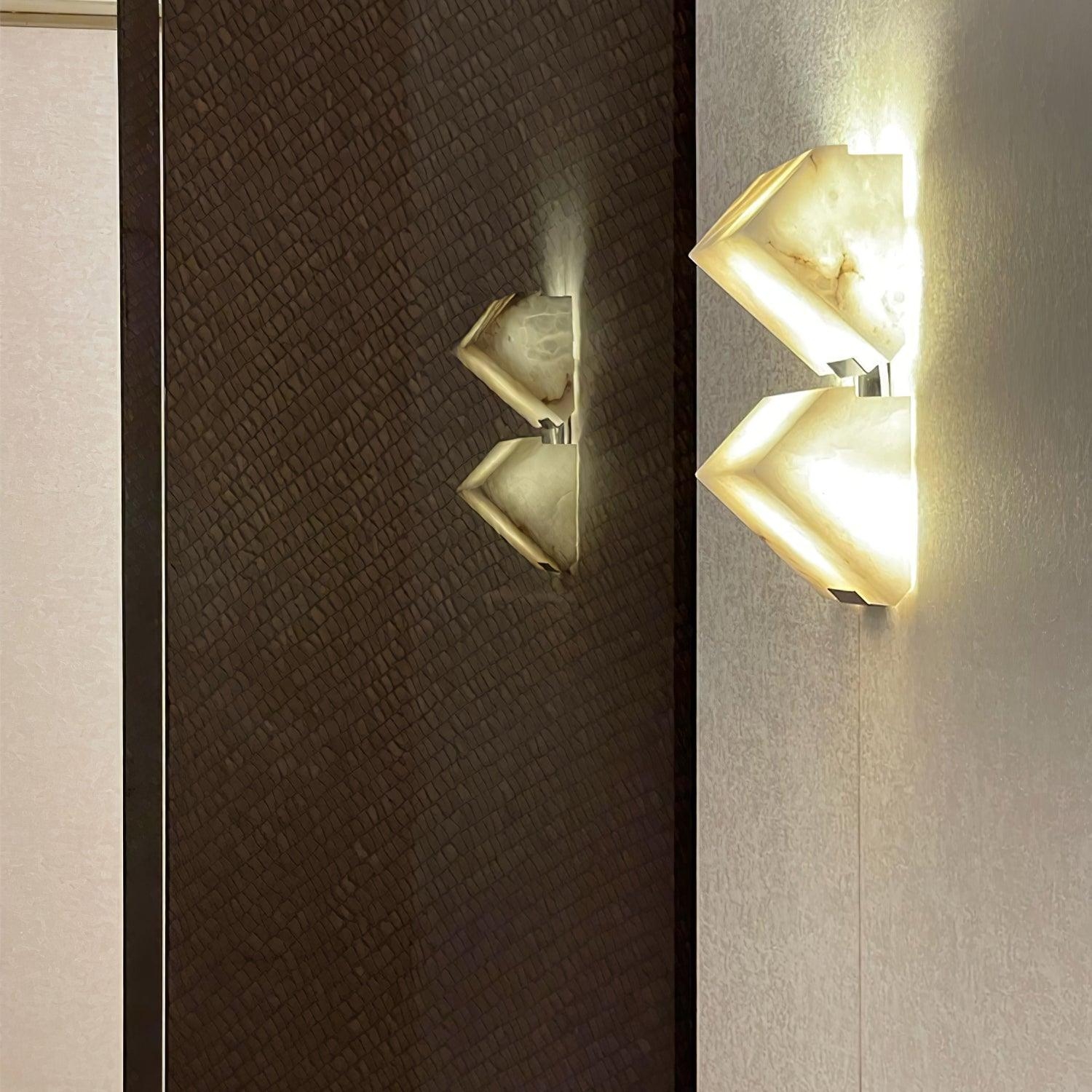 Alabaster Staircase Wall Lamp T1872