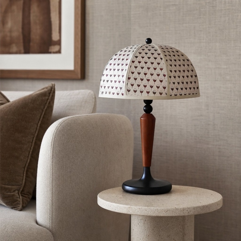 Fennary French Vintage Table Lamp - Elegant Classic Design  for Bedroom Living Room T2266