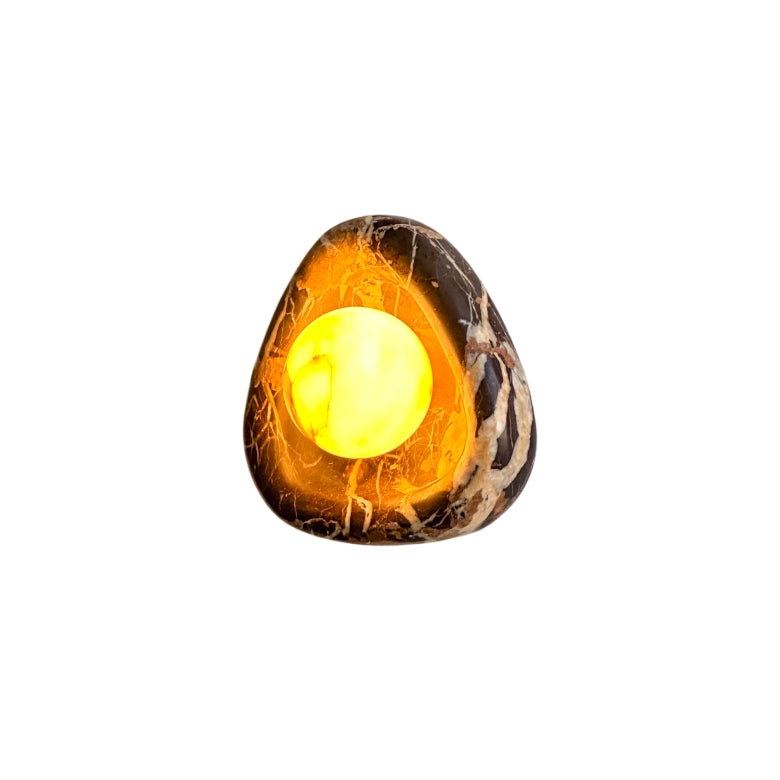 Black Pearl Marble Wall Lamp T1875