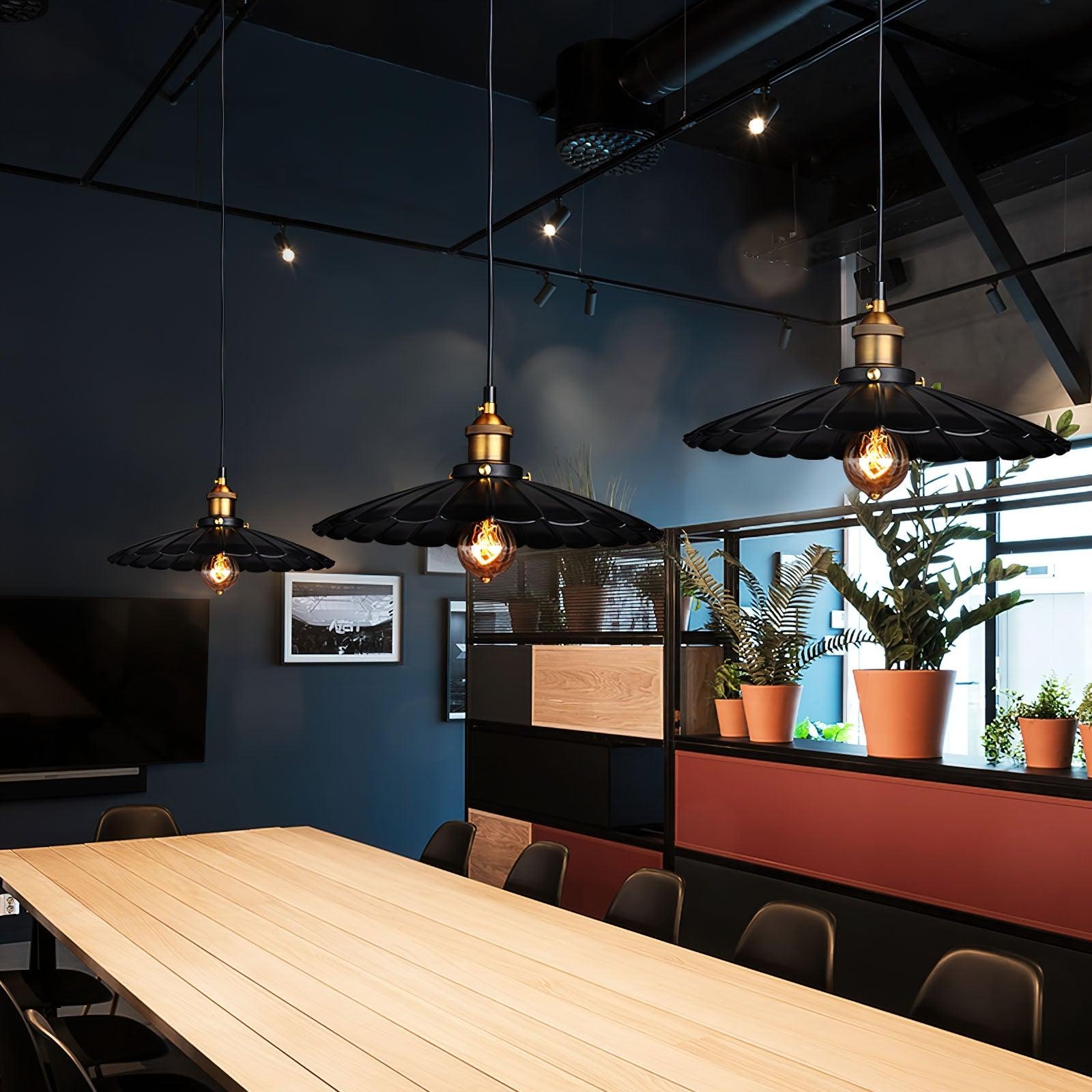 Black Skirt Pendant Light T1583