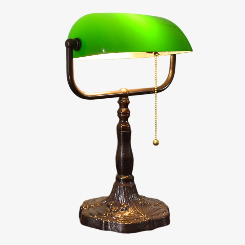 TF Tivanny Floral Stained Glass Desk Lamp - Vintage Table Light for Bedroom Study Living Room T2223