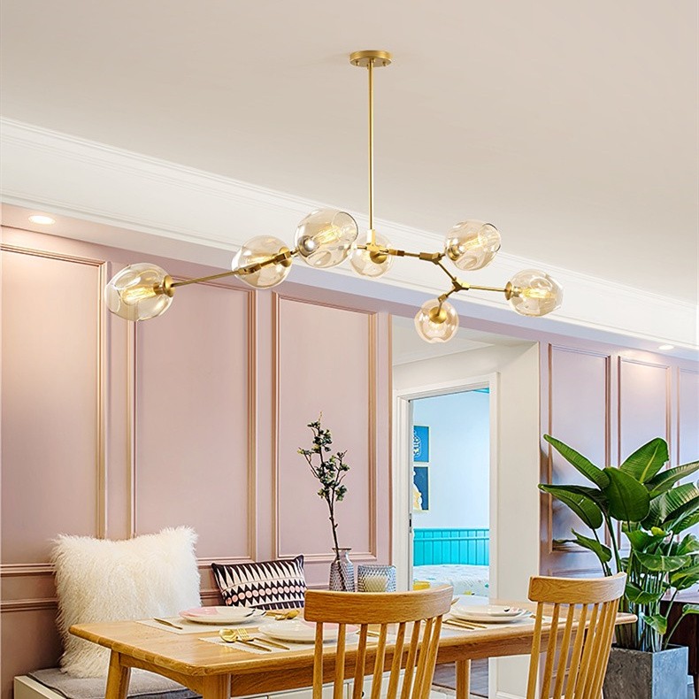 Branching Bubble Chandelier