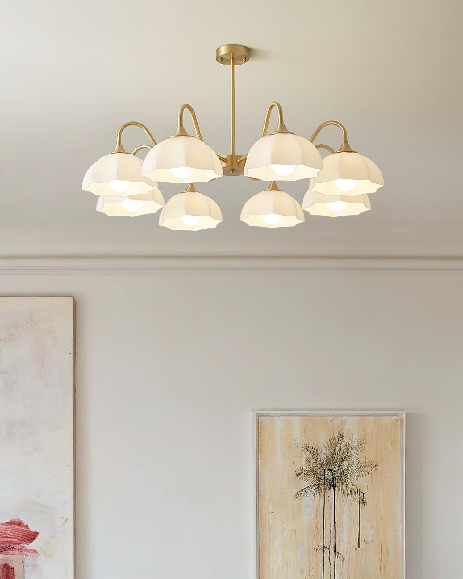 Nordic Garden Flower Glass Chandelier M204