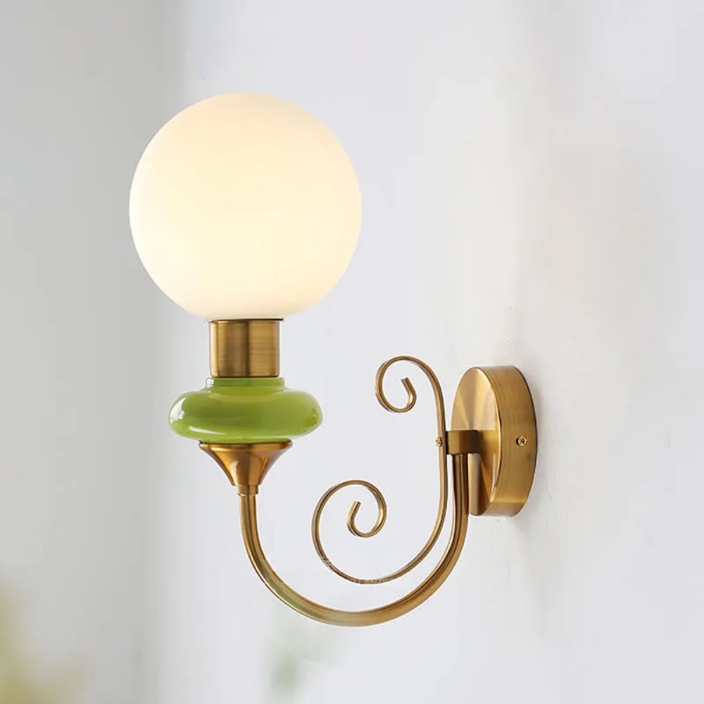 Elegant Wall Lamp with Sculptural Glow and Architectural Form S220