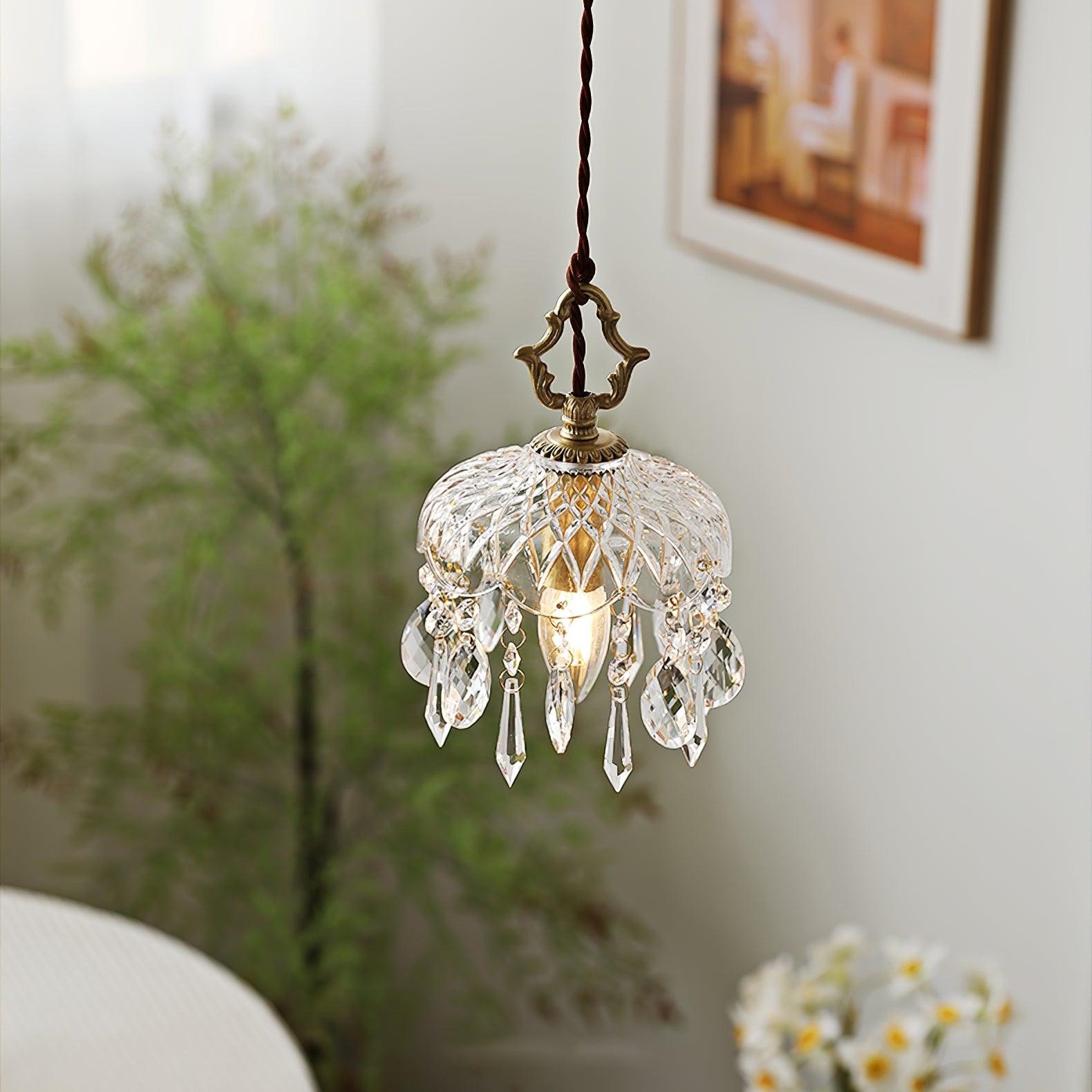 Nordic Bowl Shade Glass Pendant Lamp S99