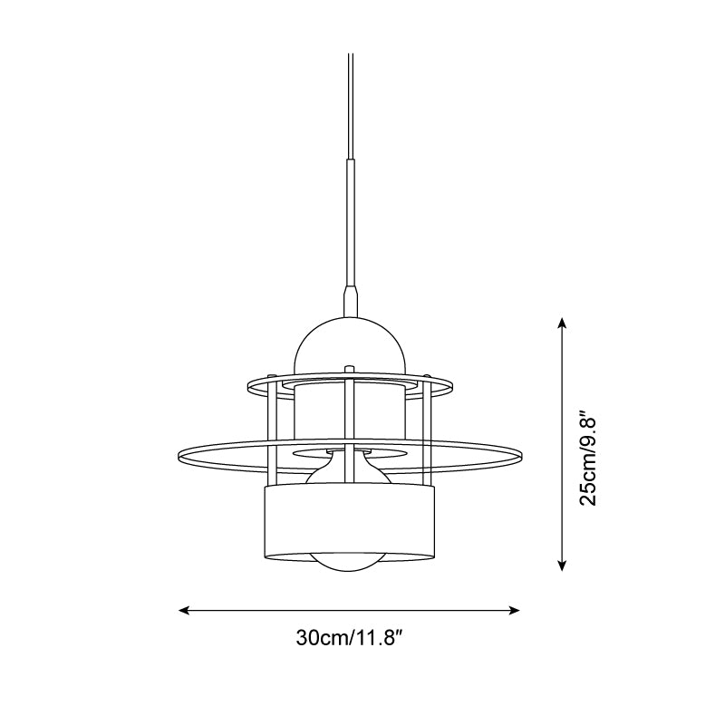Coloraxis Pendant Lamp T1379
