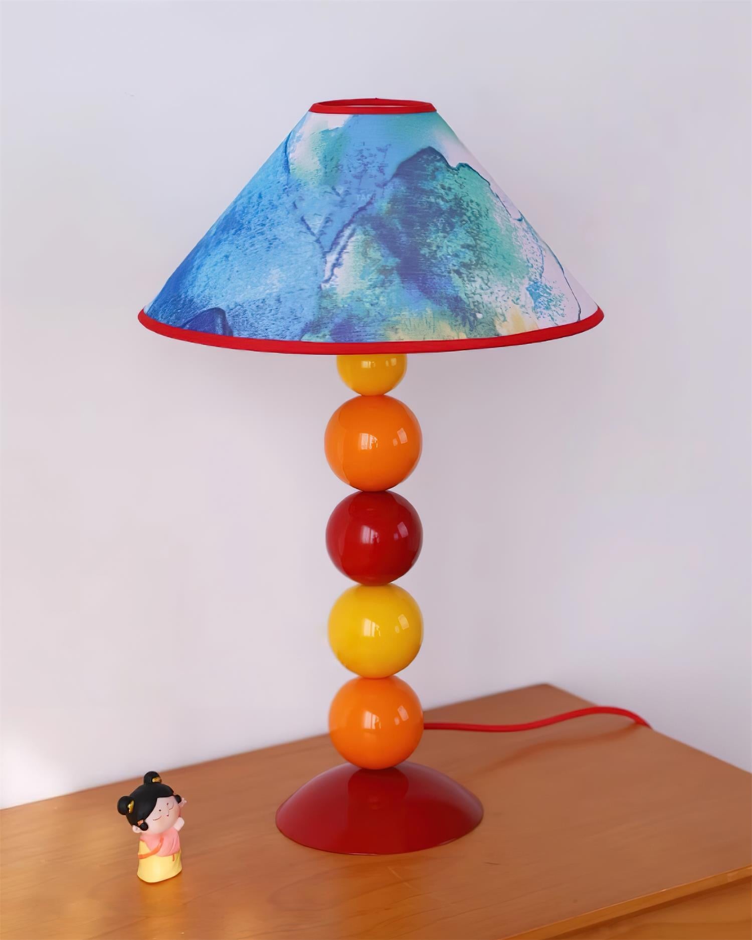 Retro Coloful Stacking Ball Table Lamp M230