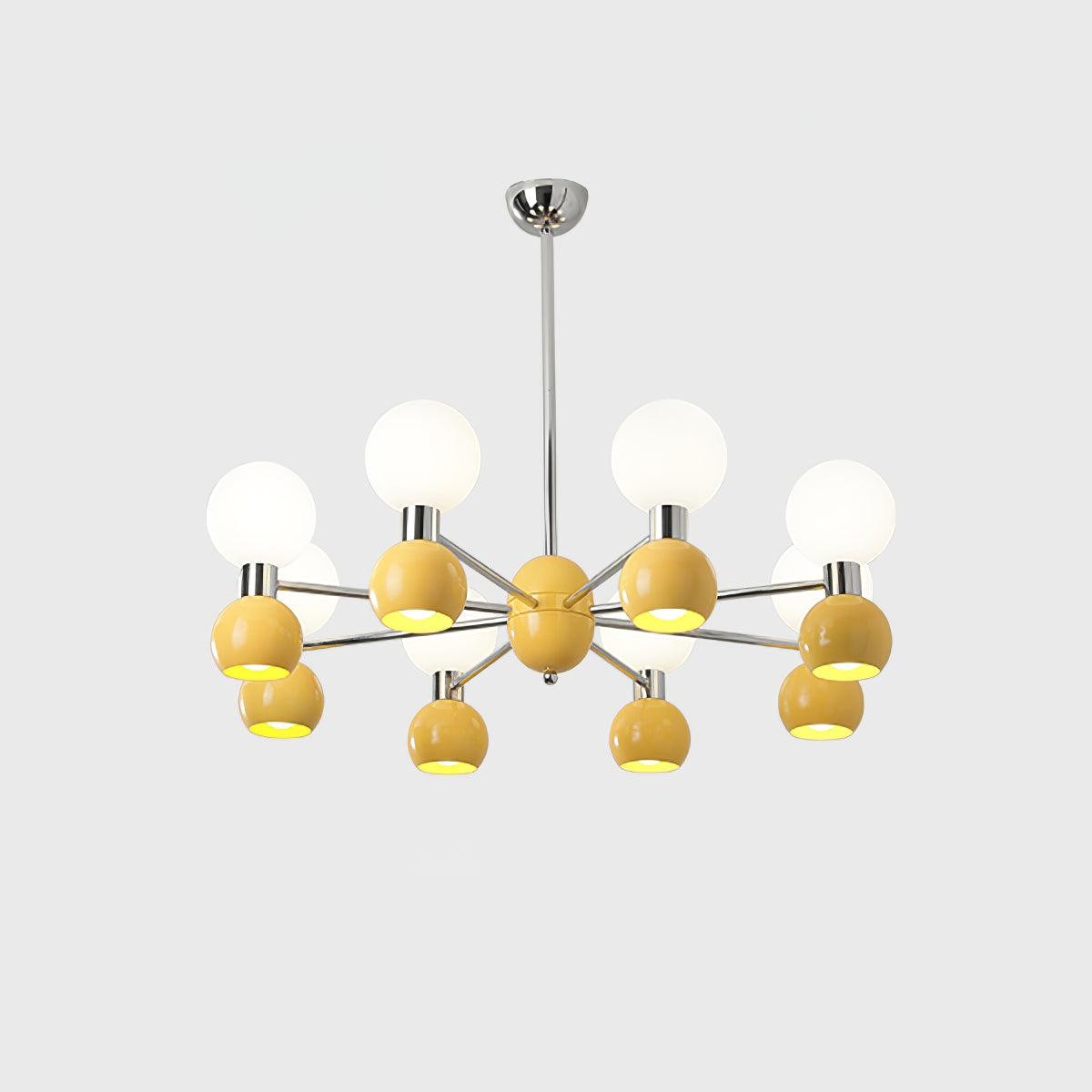 Modern Minimalist Multiple Head Metal Chandelier M212