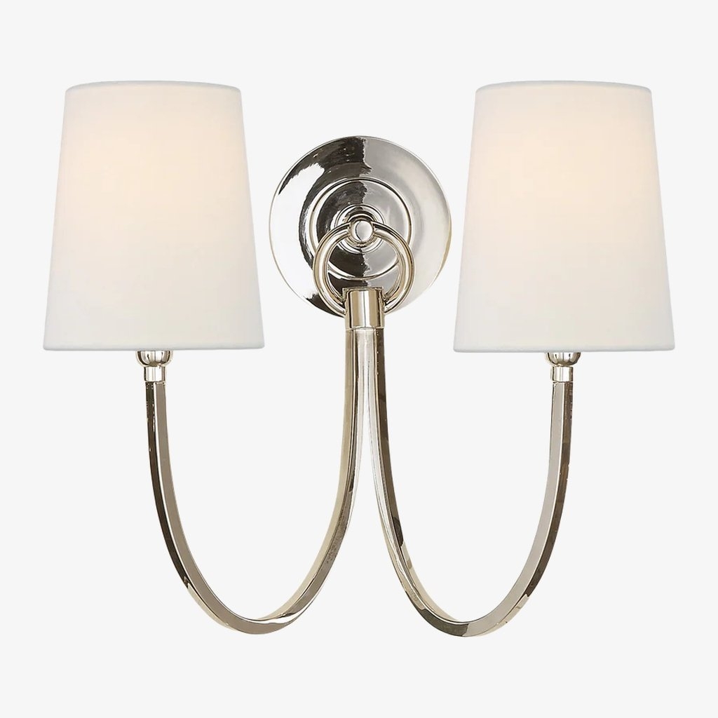 Roven Double Wall Sconce - Classic Style Lighting for Bedroom T657
