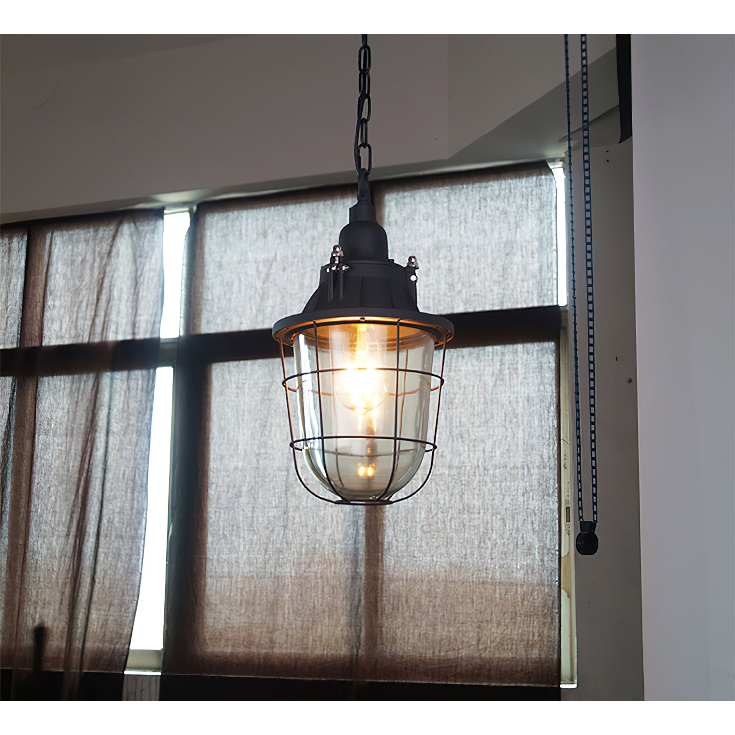 Bulkhead Cage Pendant Light T1853
