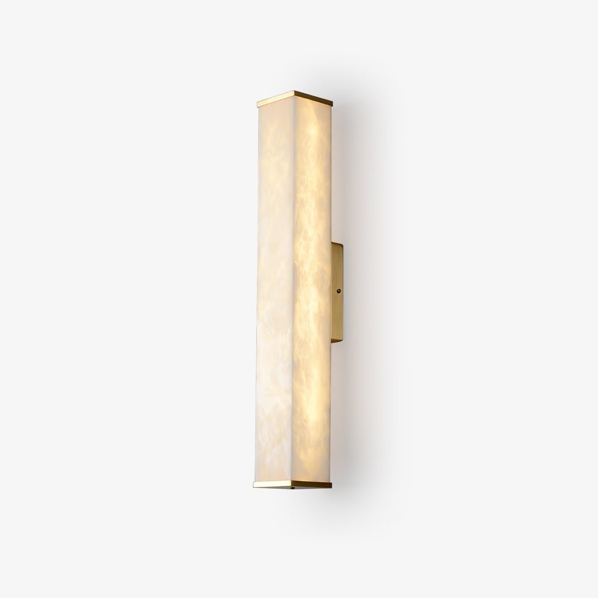 Cuboid Alabaster Wall Light T1622