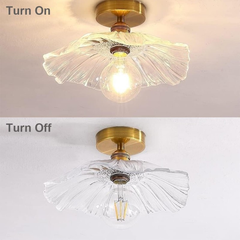 Tiffany Glass Ceiling Light for Living Room