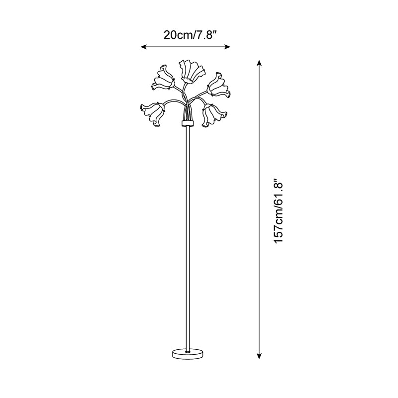 Florinetta Floor Lamp T1339
