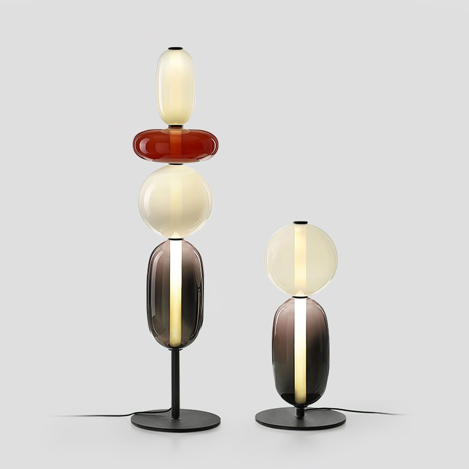 Nordic Creative Minimalist Luxury Glass Floor Light For Living Room M383