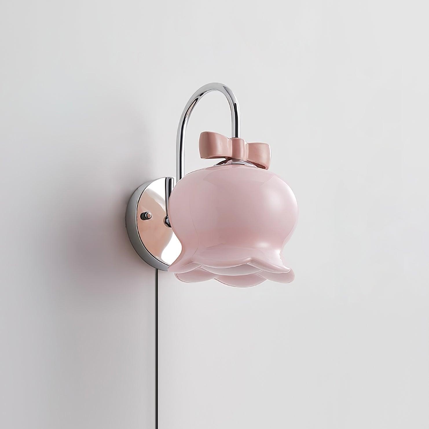 Cute Flowers Plug In Wall Lamp P047