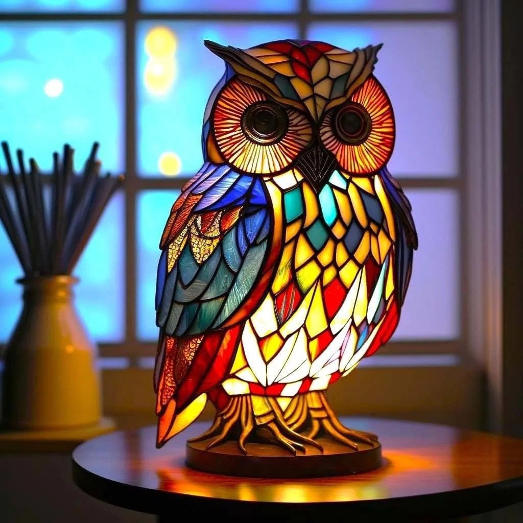 Magical Animal Statue Resin Table Lamp M537