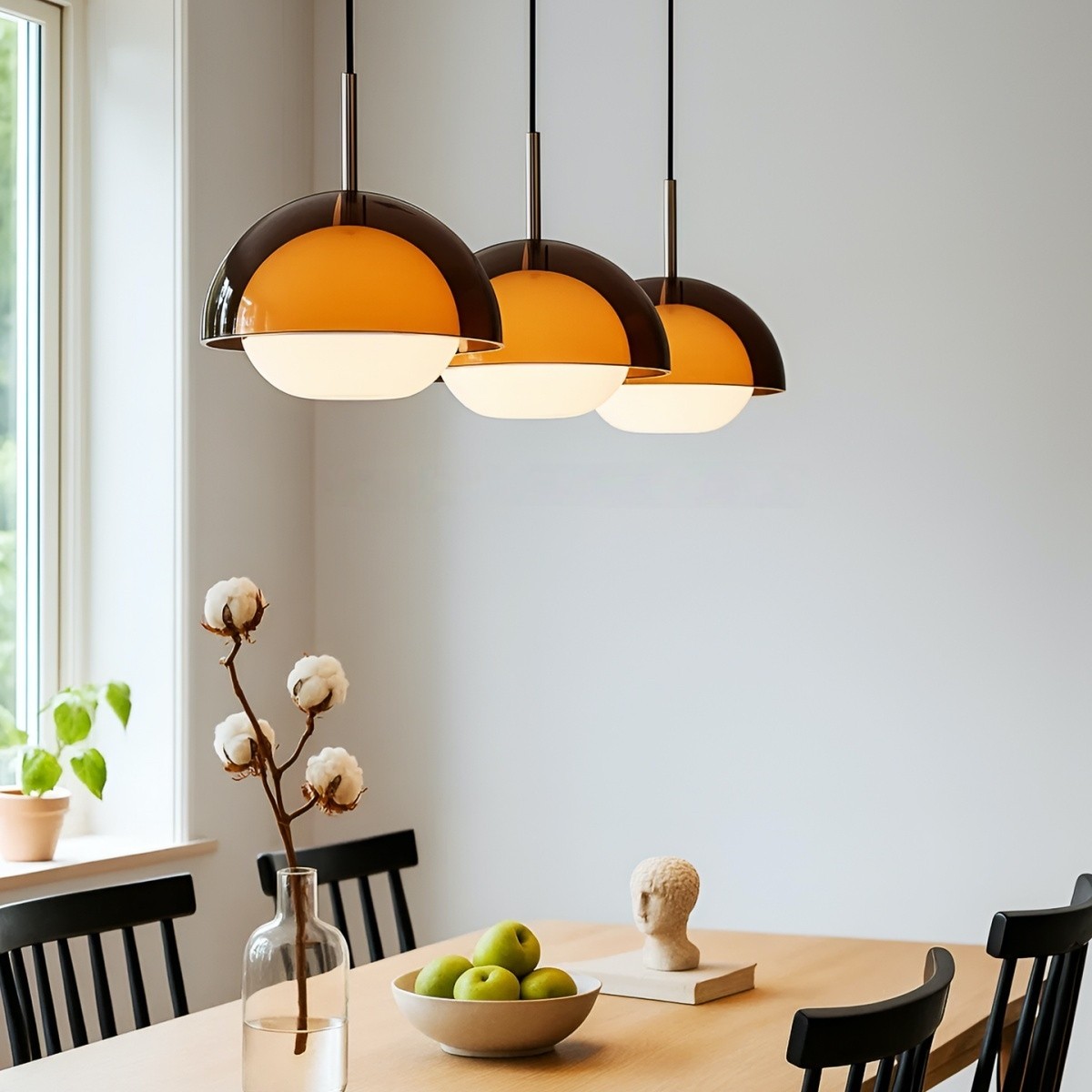 Sunset Inspired Acrylic Pendant Lamp – Warm & 3-Color Options S255