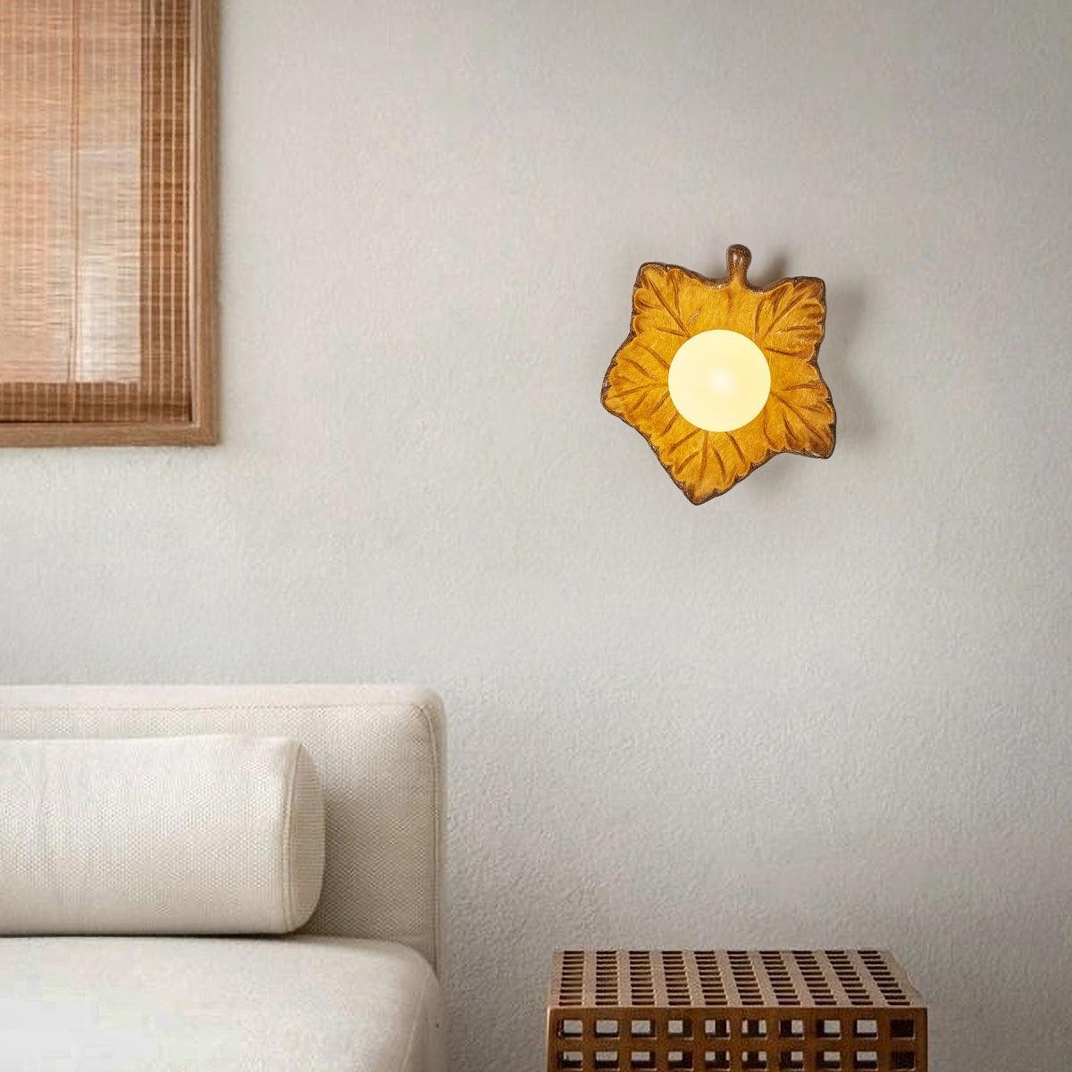 Maple Leaf Wall Light M262