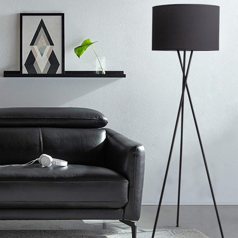 Modern Tripod Floor Lamp for Bedroom/Living Room