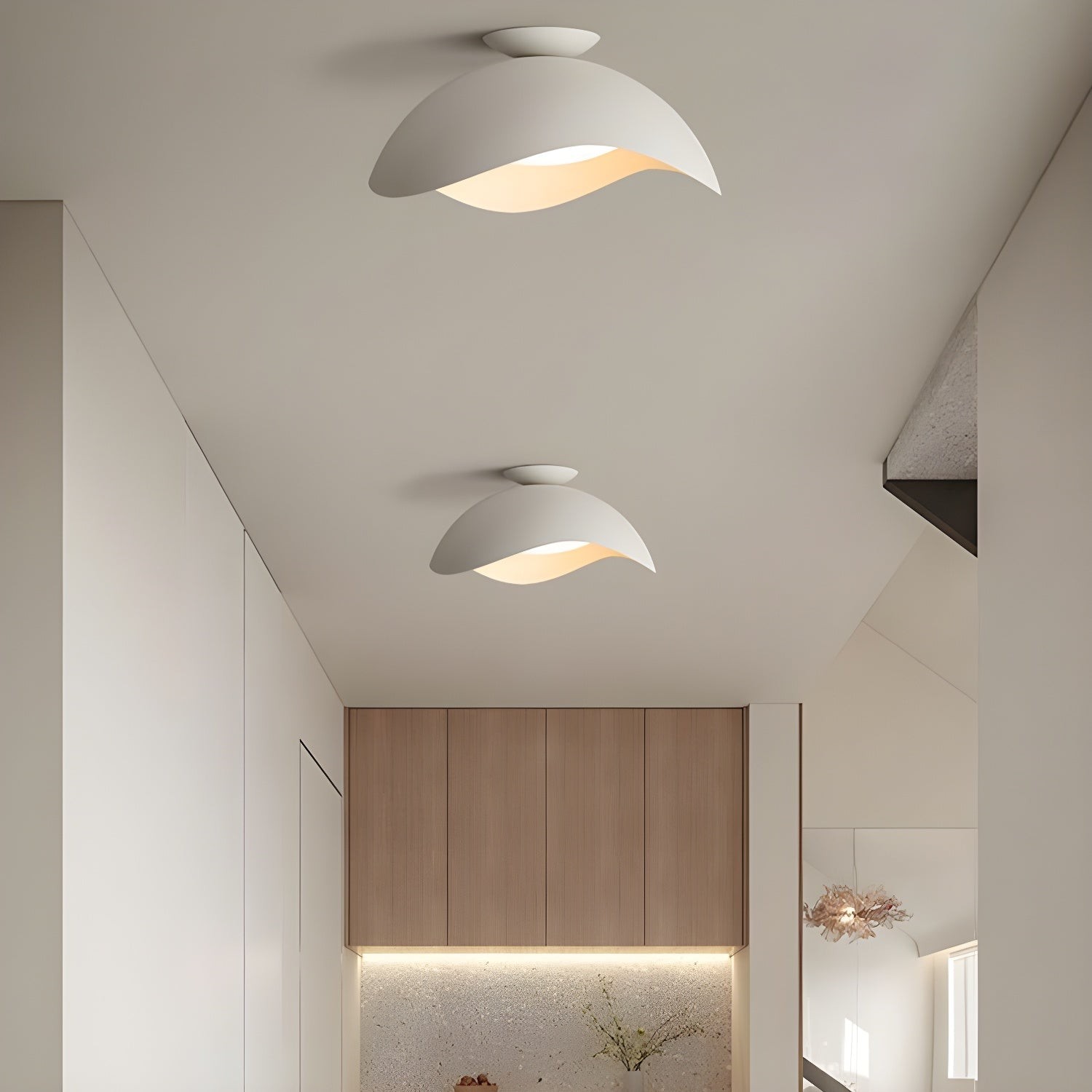 Simple Wave Ceiling Light M507