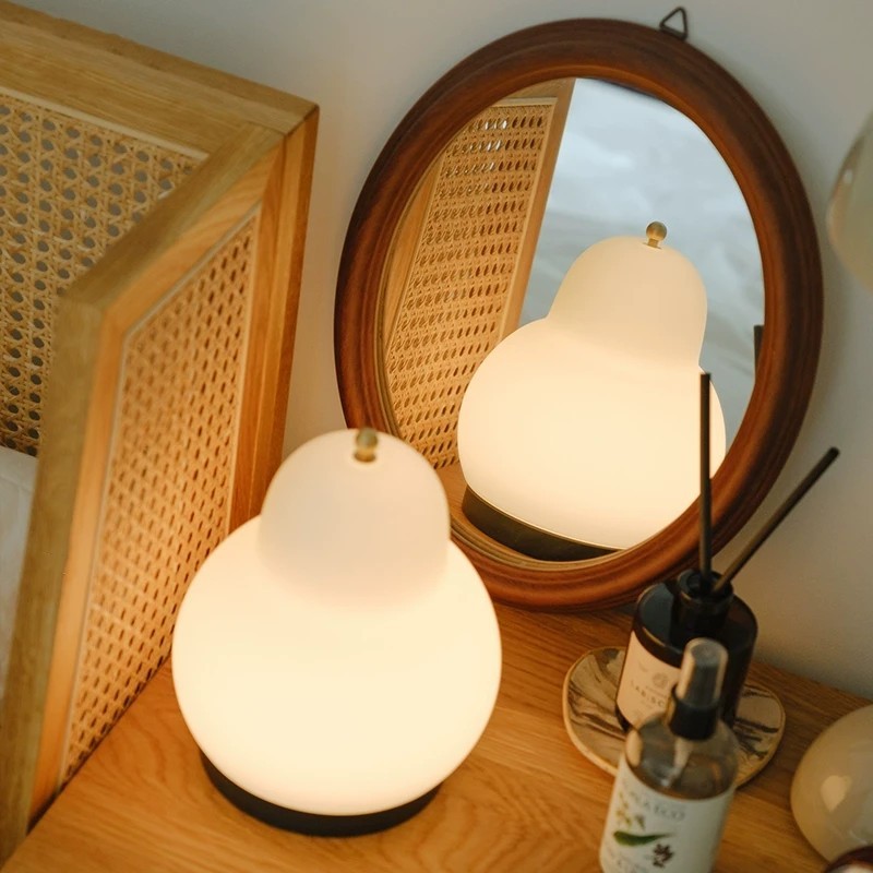 Rechargeable Pear Table Lamp LED Night Light