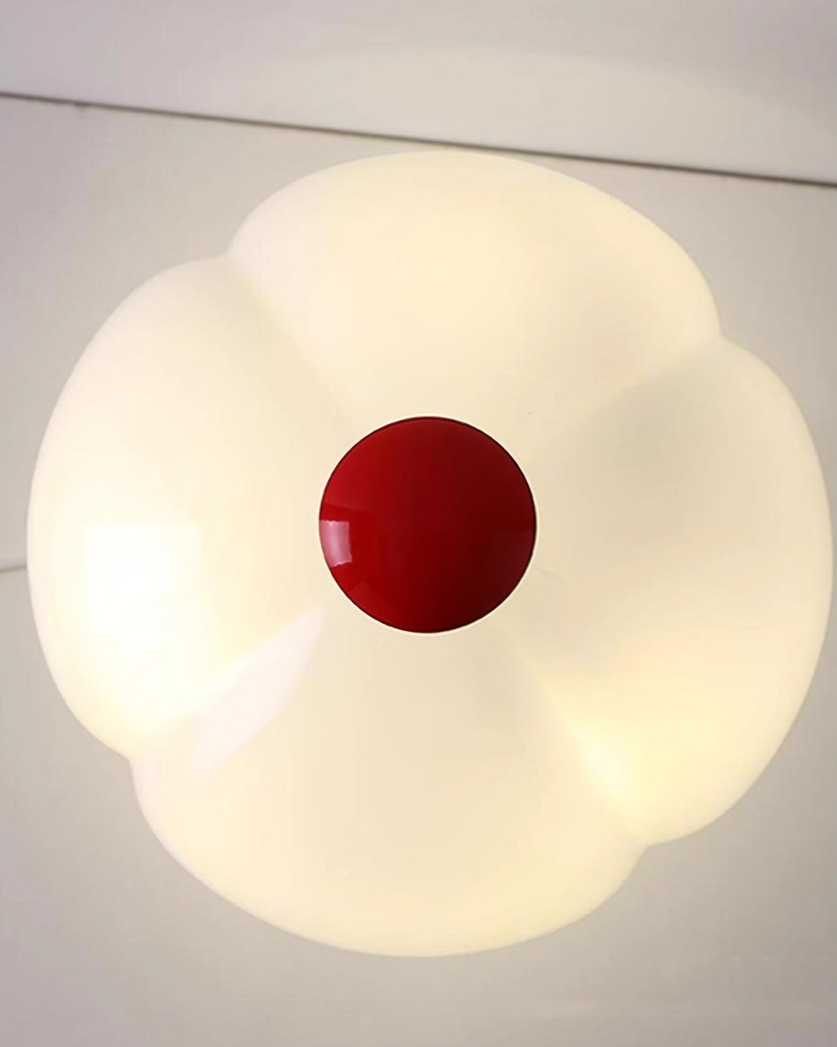 Cream Style Glass Mushroom Table Lamp M220