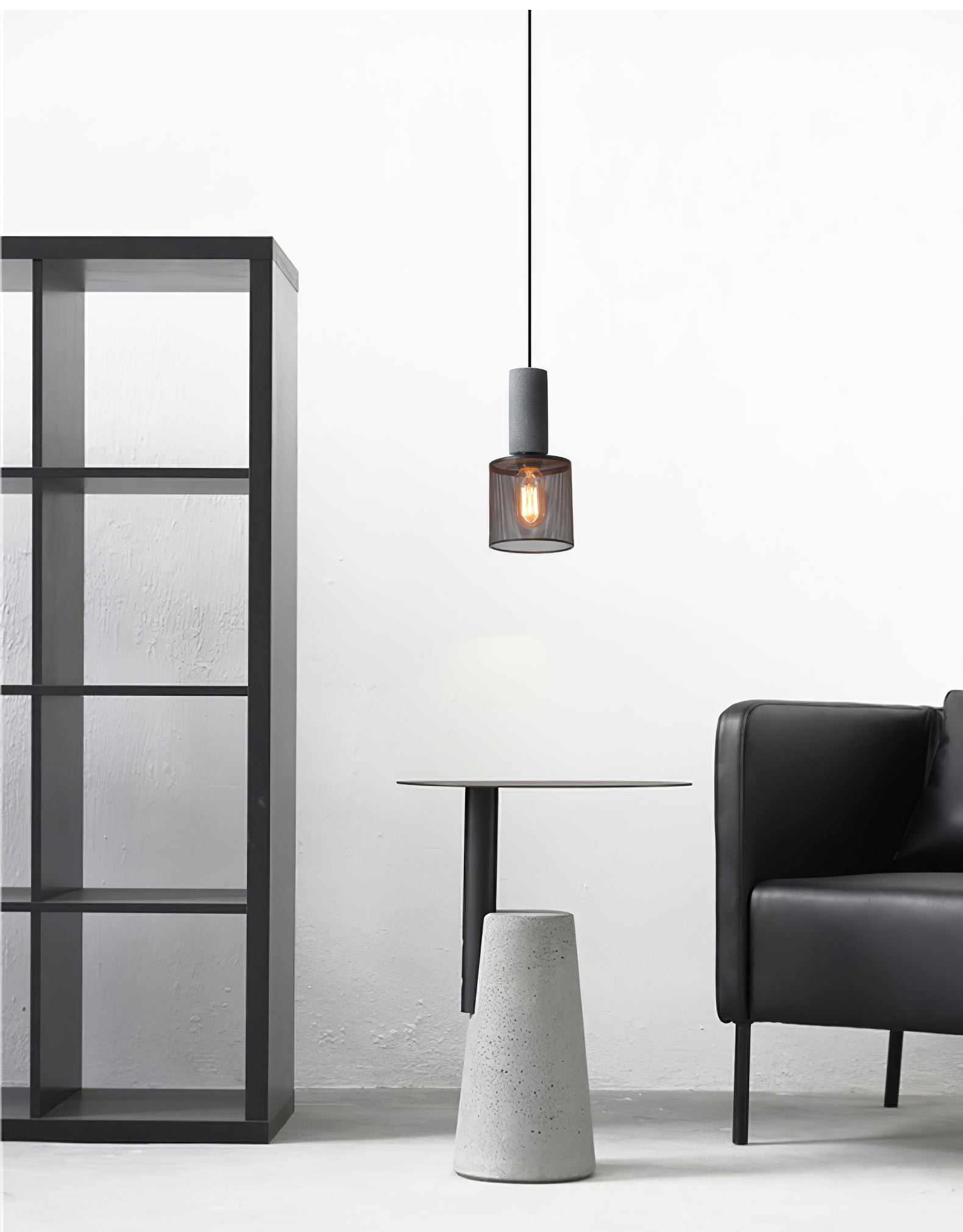Cement Mesh Pendant Light M566