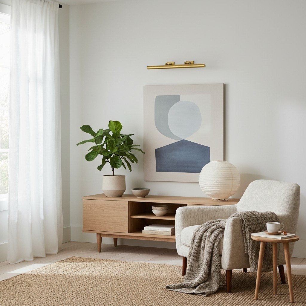 Libris Picture Light - Slim Wall Mounted Light with Art-Focused Design T599
