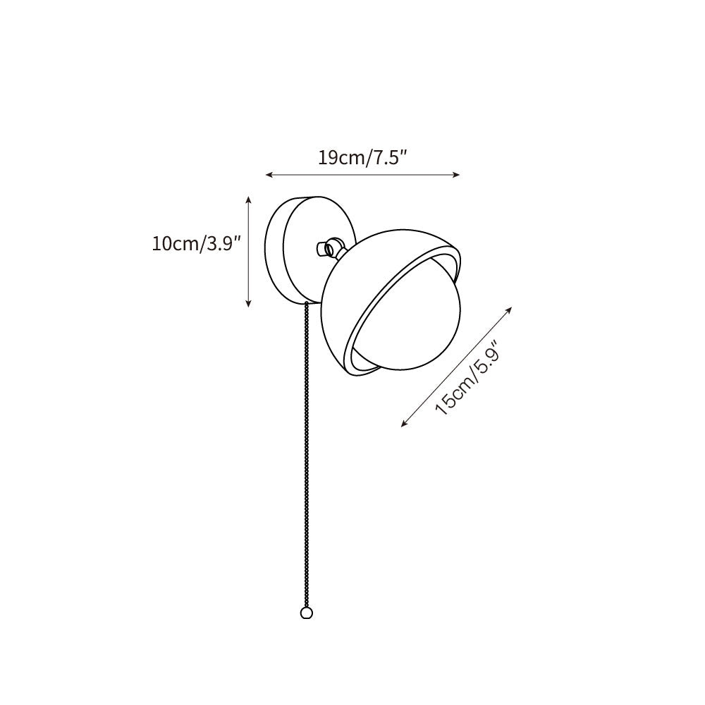 Ollina Travertine Wall Lamp T1908