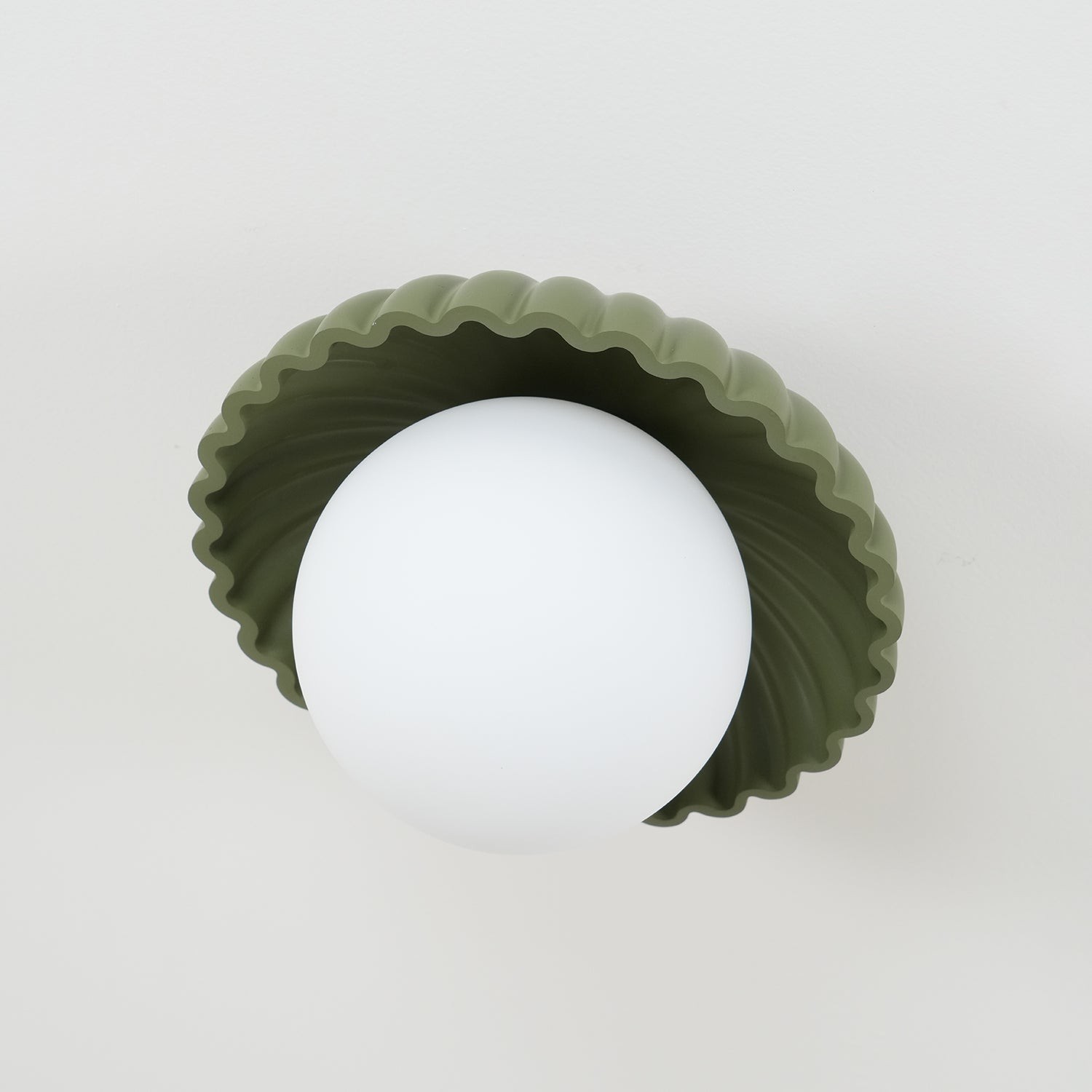Alien Cream Glass Ceiling Light - Modern Nordic Ceiling Fixture M77