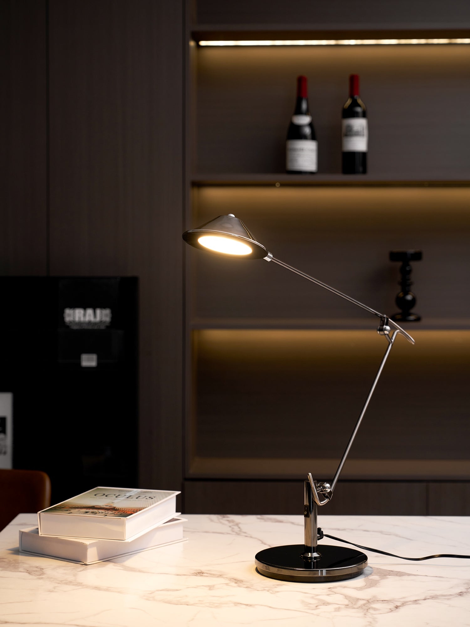 Adjustable Black Office Task Lamp T1596