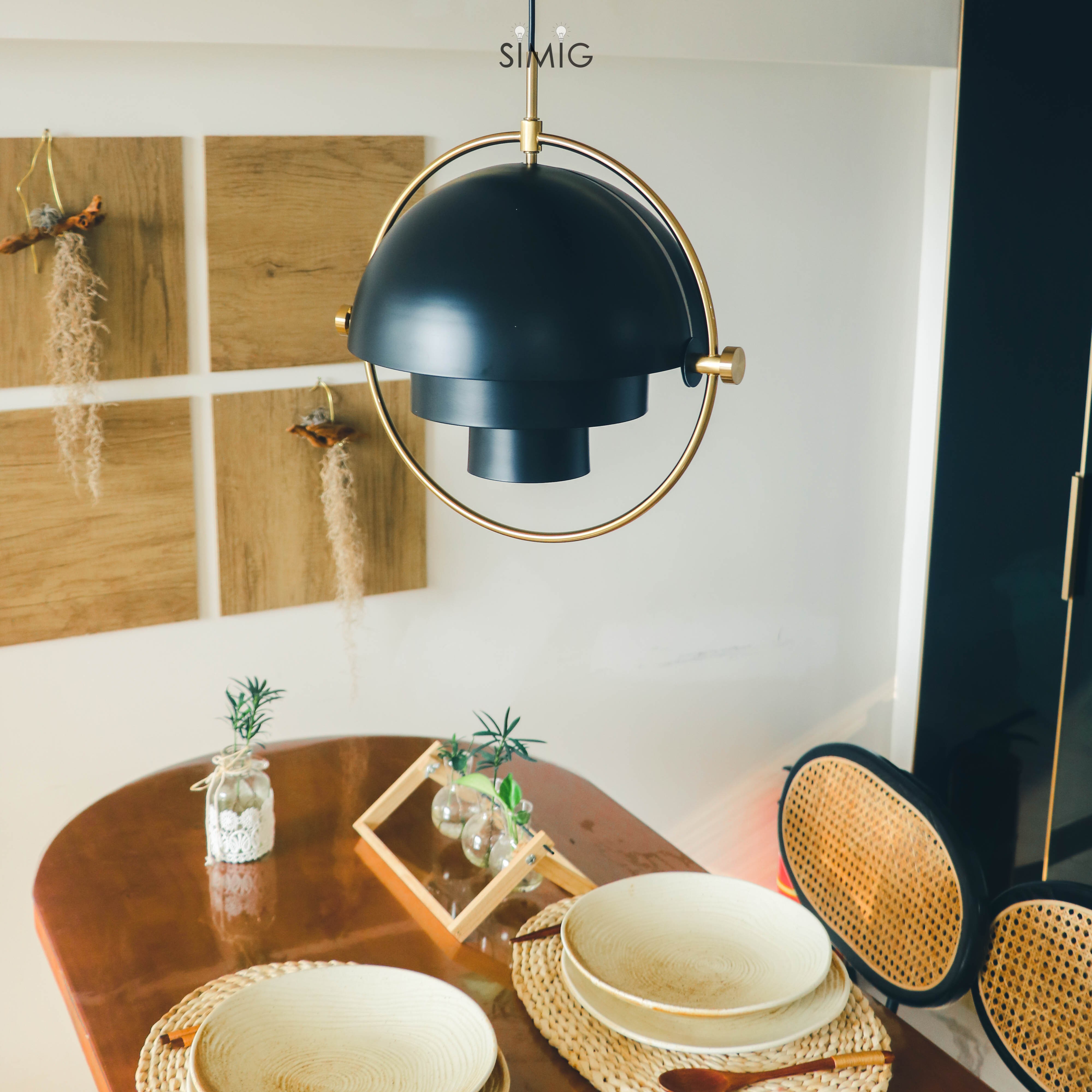 Multiva Pendant Light - Modern Metal Design for Living Room