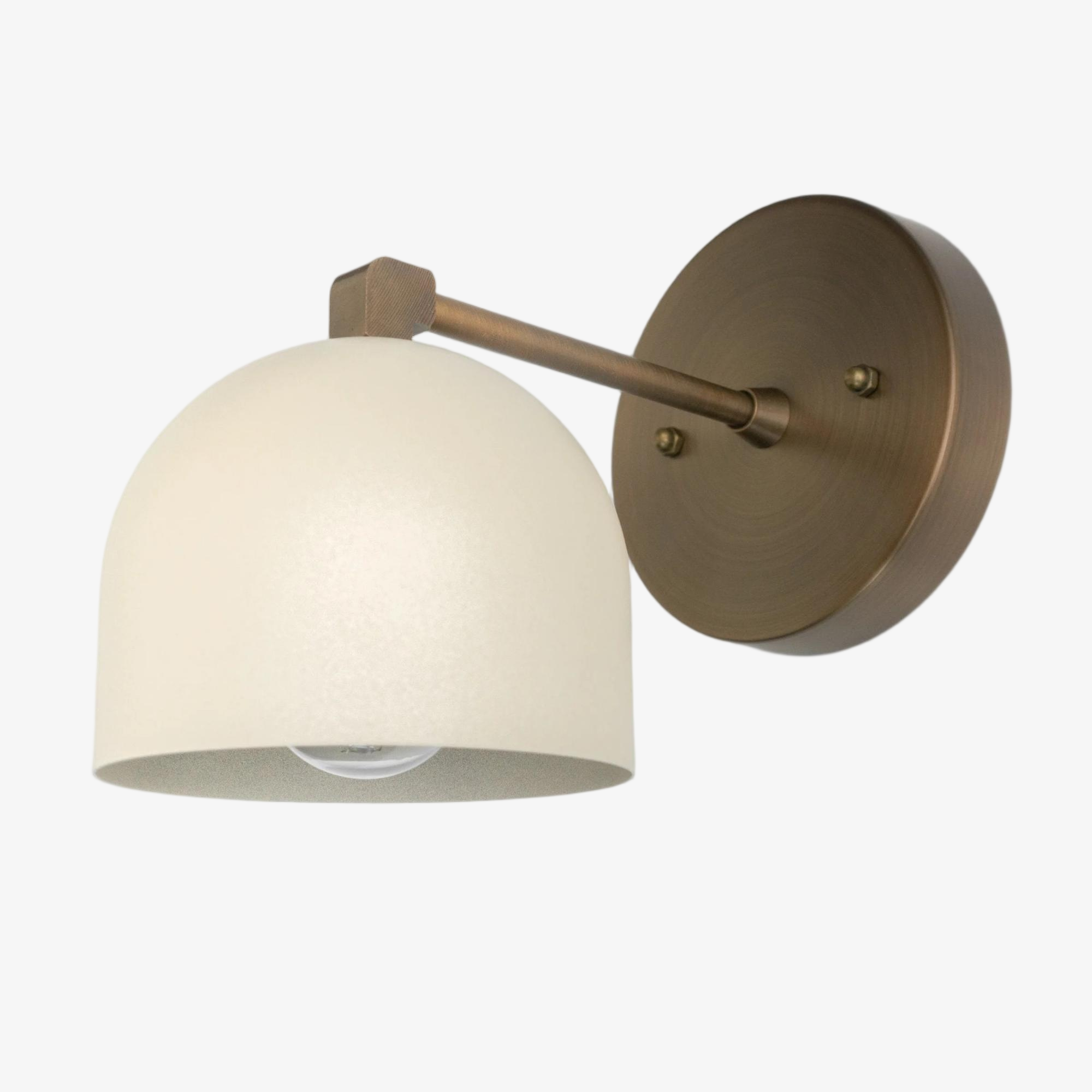 Metio Dome Decorative Wall Sconce Light - Elegant Indoor Lighting Fixture T383