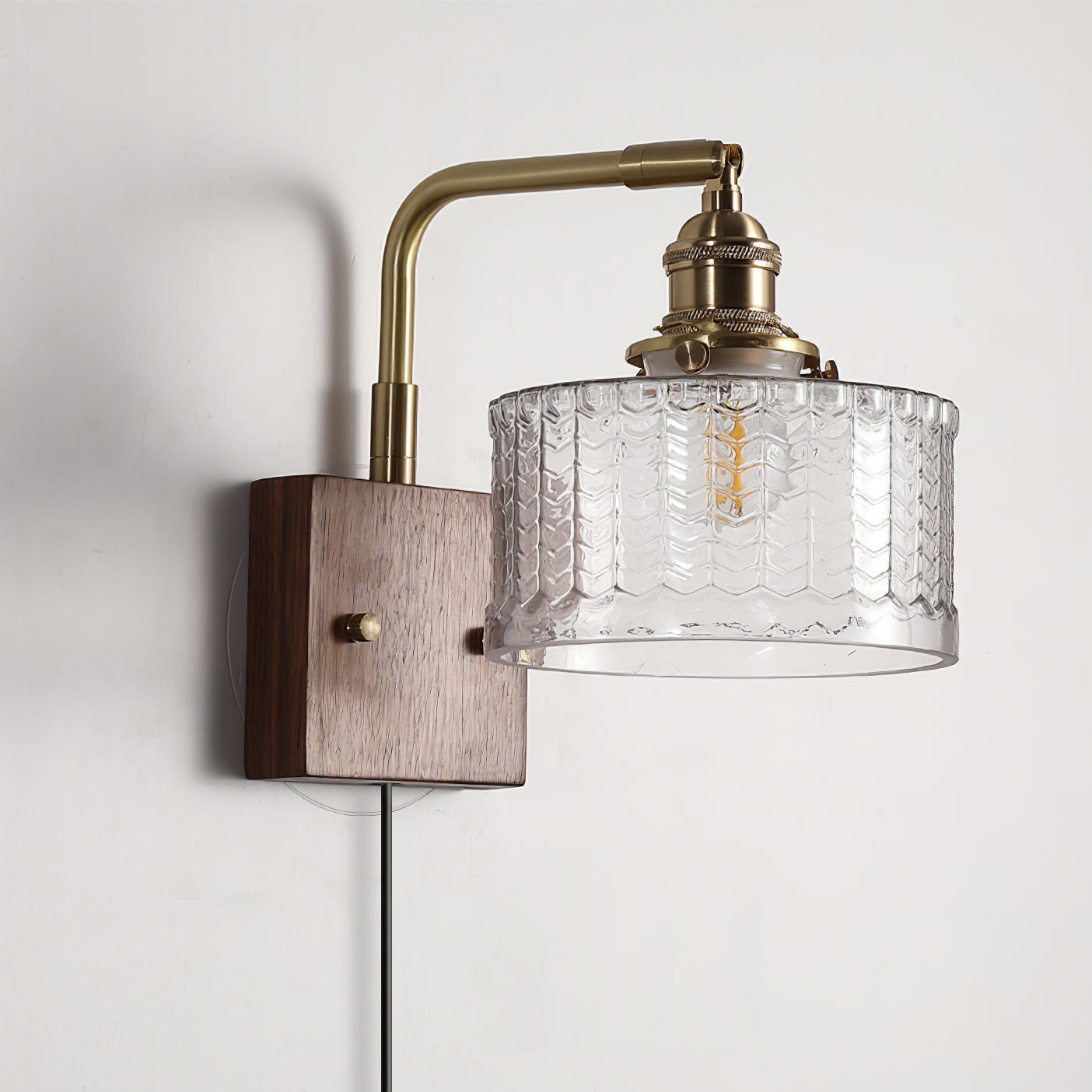 Vintage Plug In Wall Lamp for Bedroom M70
