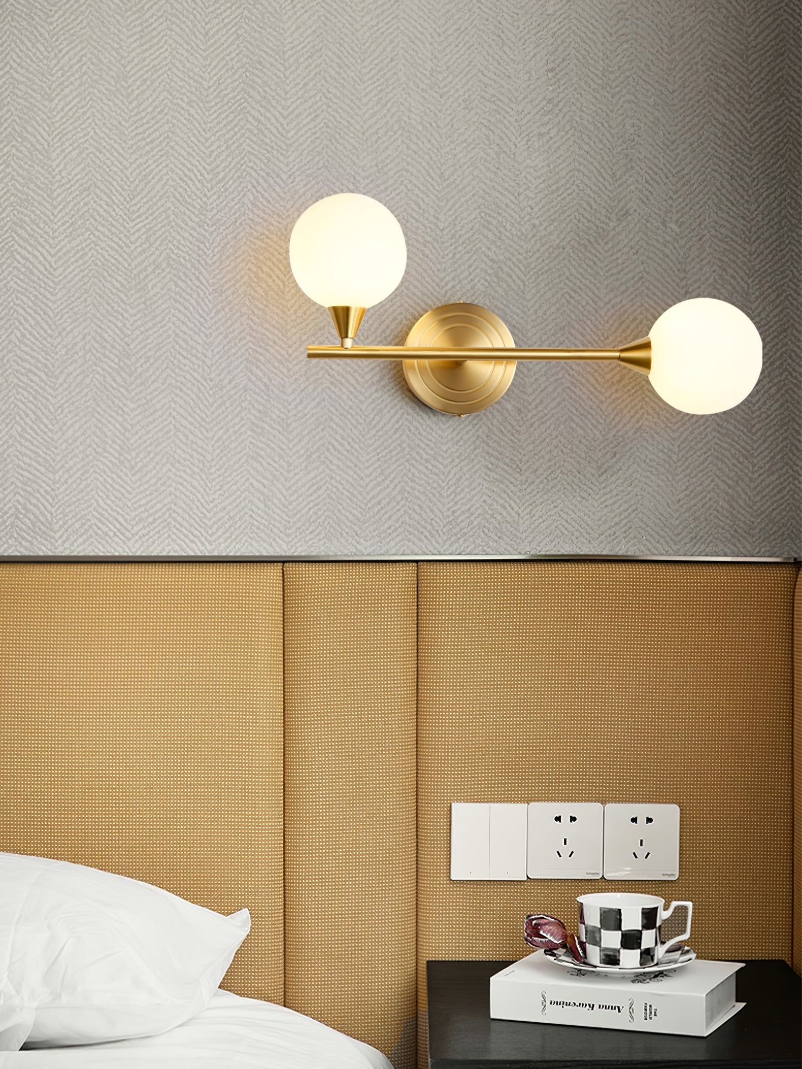 Holten Brass Armed Sconce T1633