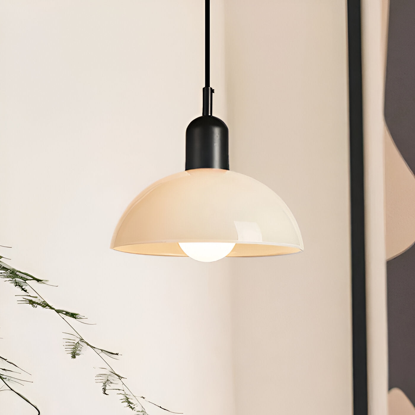 Aurora Nordic Colorful Bowl Pendant Light T2040