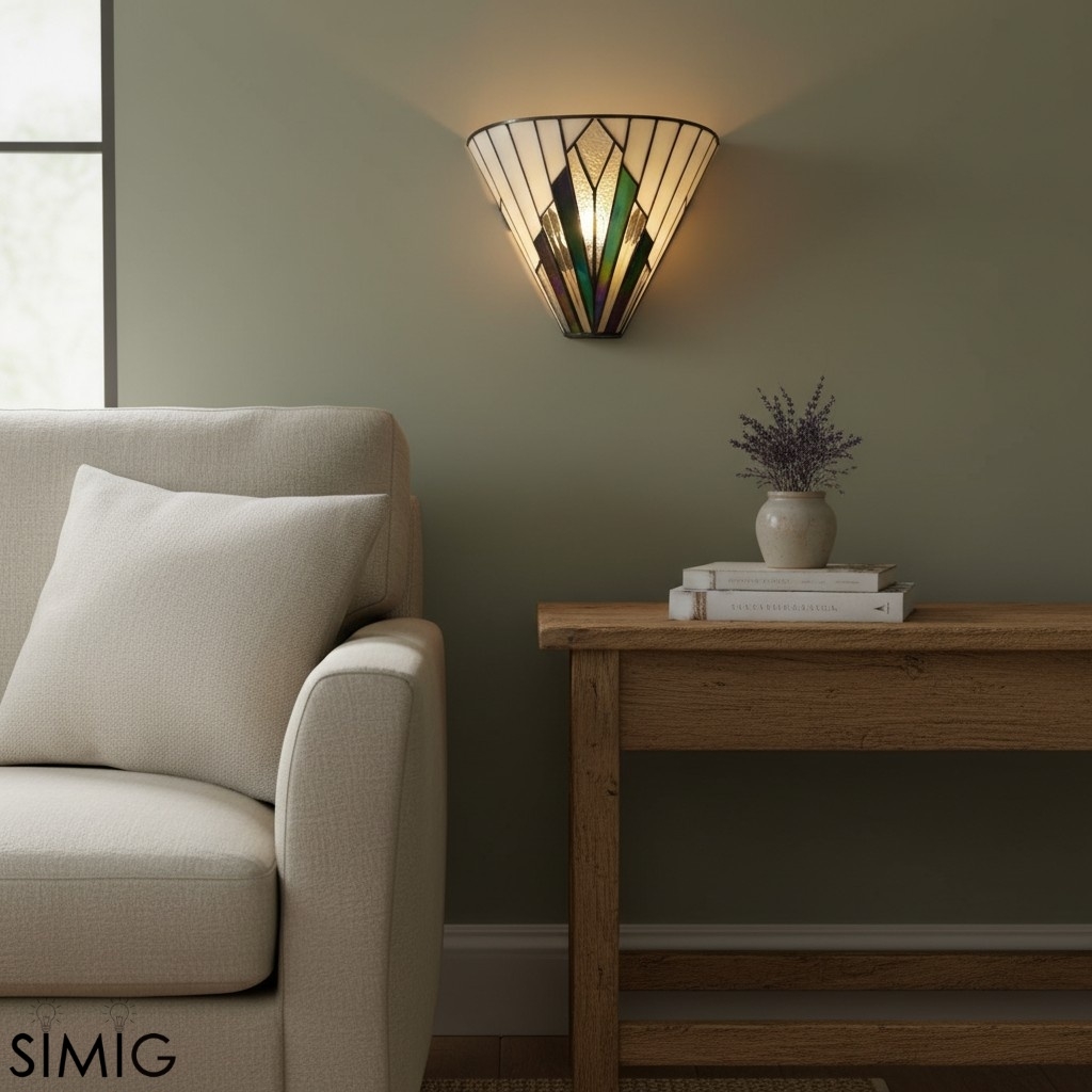 TF Astoria Fan-Shaped Art Deco Wall Sconce – Vintage Accent Lighting T635
